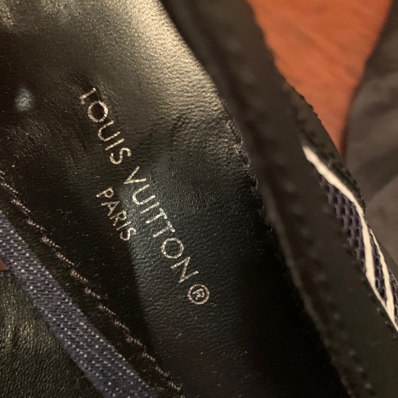 Absolutely stunning brand new, authentic rare abd Louis Vuitton denim shoes 7 - Picture 12 of 17